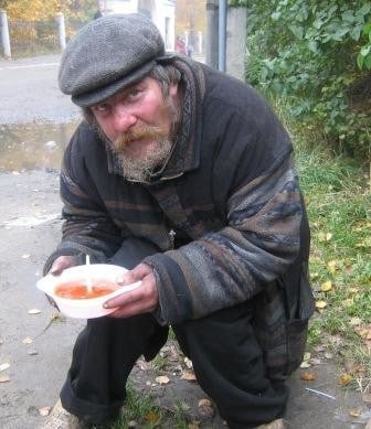 Бомж Валерий