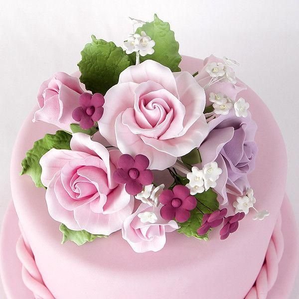 Декор торта мастикой