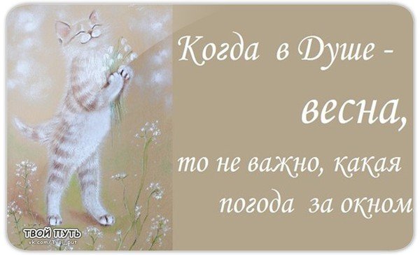 Статусы про весну