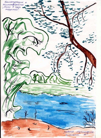 Тютчев весенние воды картина