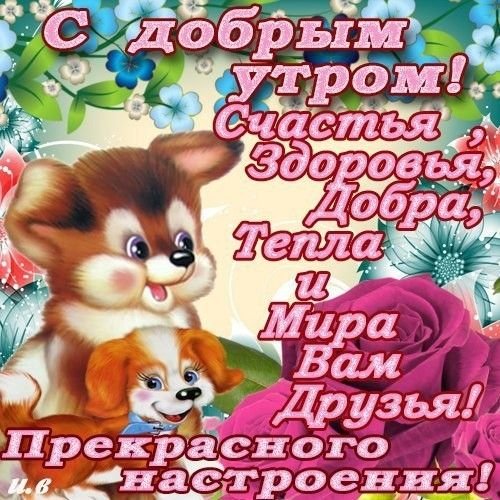 С добрым утром и днем доброты