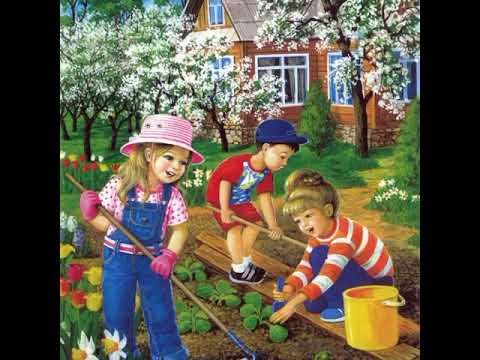 Труд в огороде весной