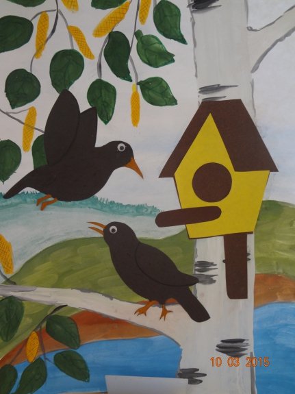 Рисунок на тему Весна