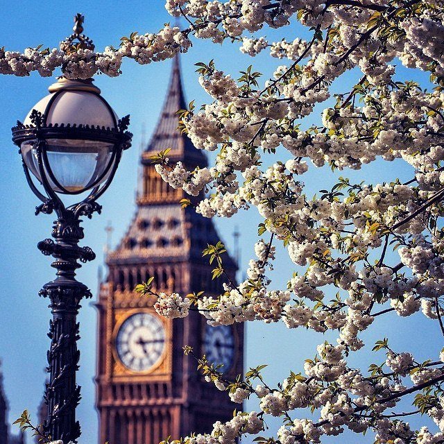Лондон весной