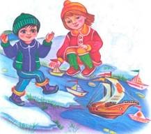 Сезонные изменения весной