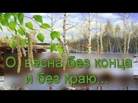 О Весна без конца и краю блок
