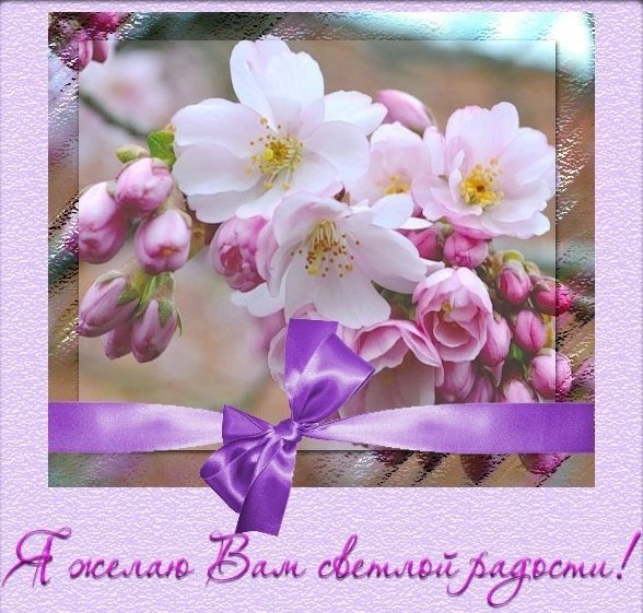 Добрые весенние пожелания