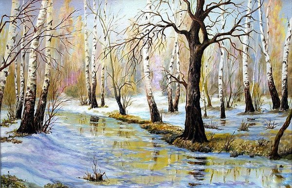 Юрий Зуев Весна в лесу