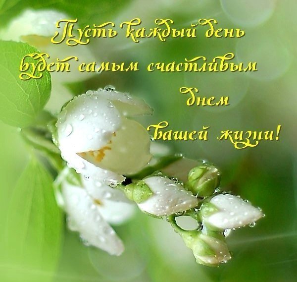 Весенний пейзаж с людьми