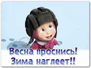 Котик проснулся зима