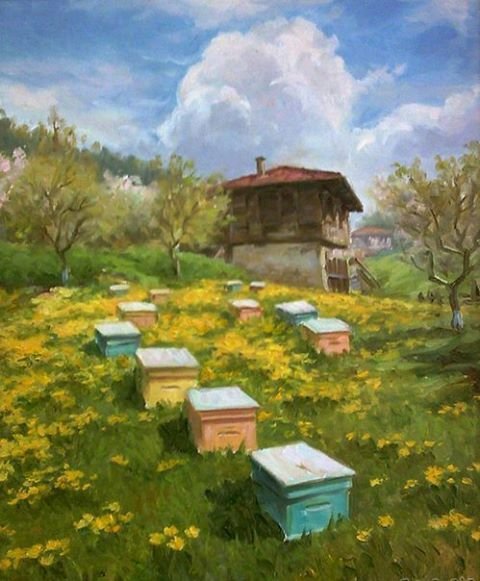 Левитан пасека