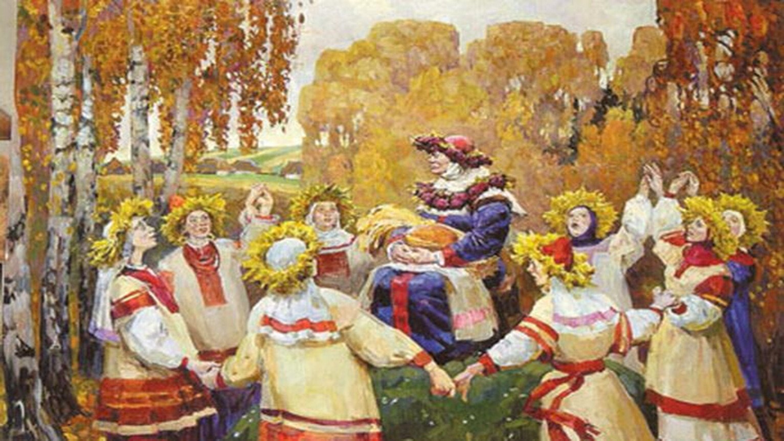 8 обряда праздников. Овсень Таусень. Осенины праздник урожая на Руси. Осенины праздник у славян.