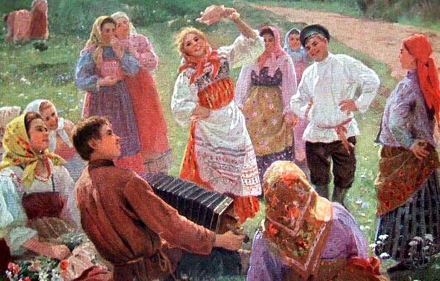Фольклор в русской живописи