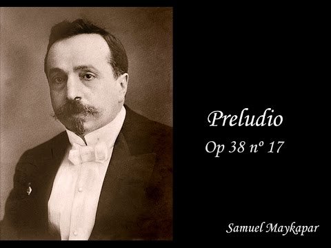 Майкапар Самуил Моисеевич