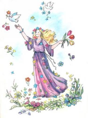 Плакат Весна красна