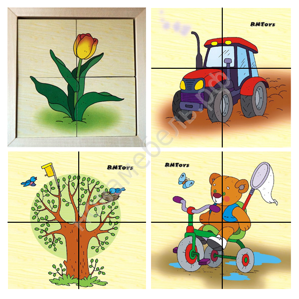Разрезные картинки на тему Весна