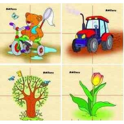 Пазл зима для дошкольников