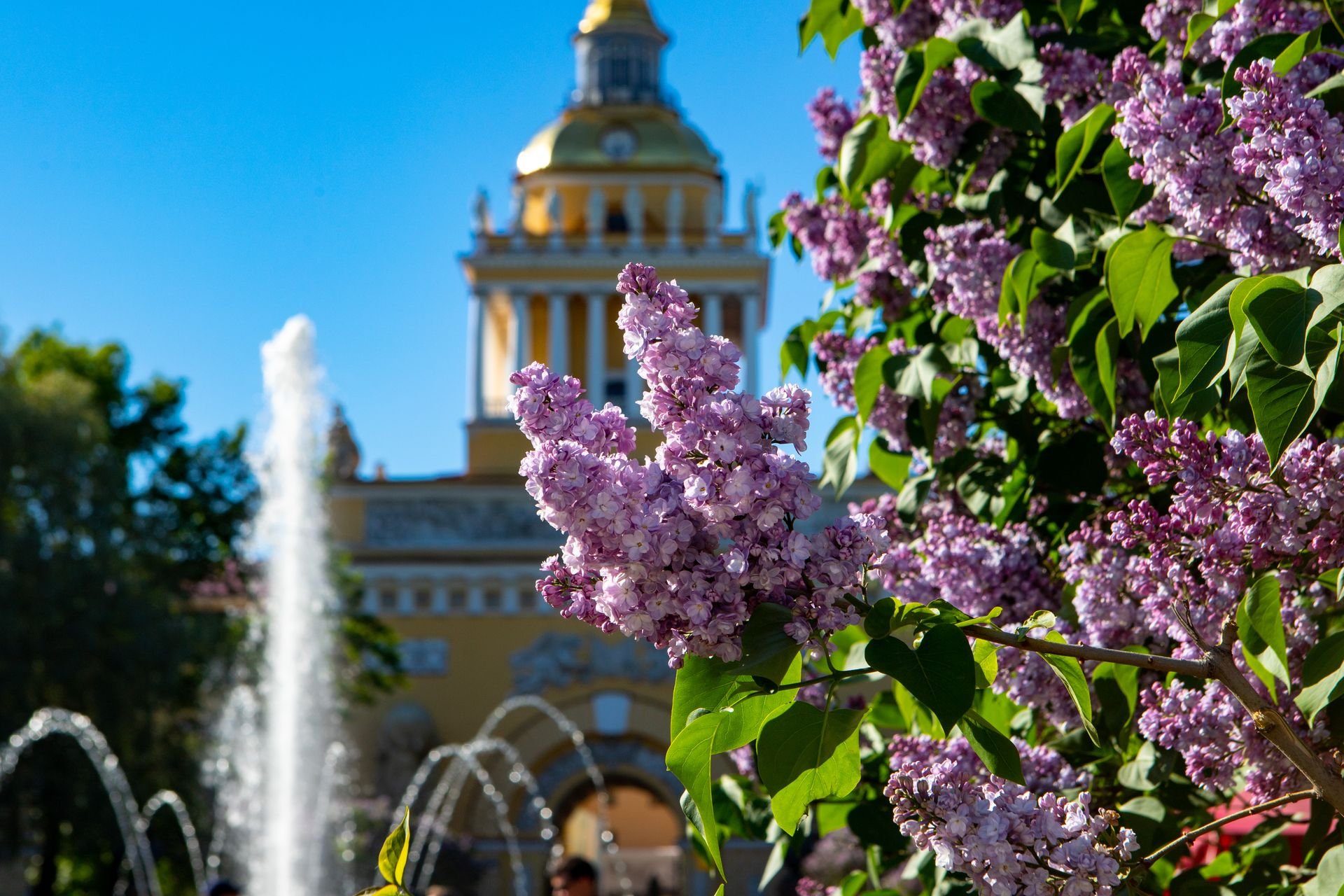 казанский собор весной