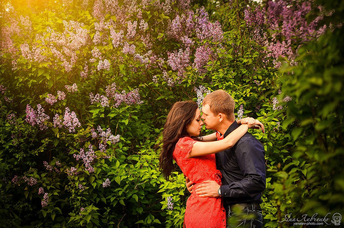 Пара яблонь. Девушка с парнем в цветущем саду. Фотосессия в цветущем саду. Фотосессия в цветущих садах.