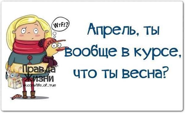 Приколы про апрель