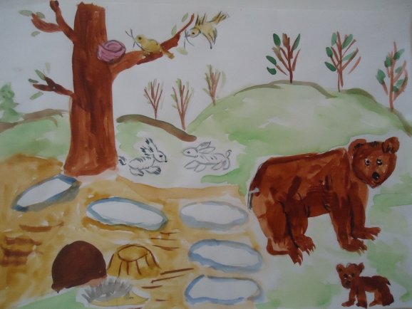 Звери готовятся к зиме