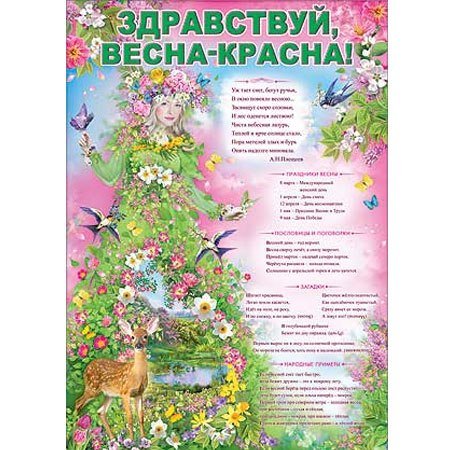 Весна консультация для родителей в детском саду