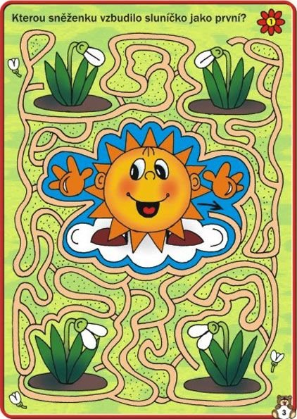 Лабиринт Весна для детей