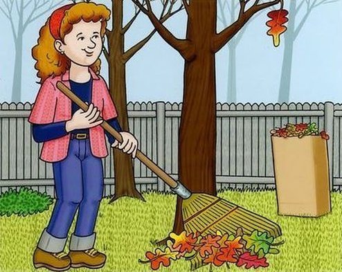 Природа на прозрачном фоне для детей