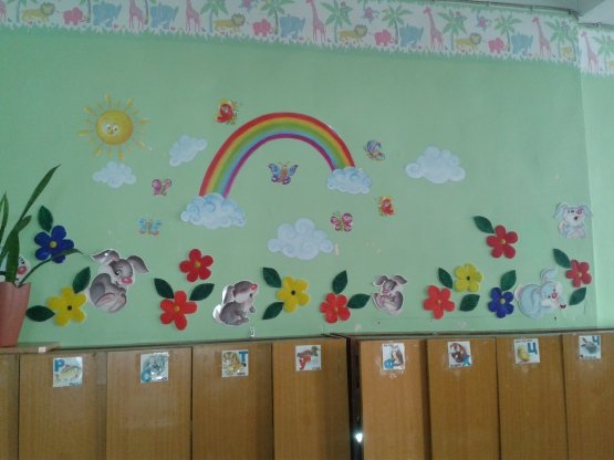Украшение зала Весна