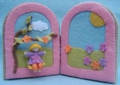 Поделки из фетра Весеннее настроение