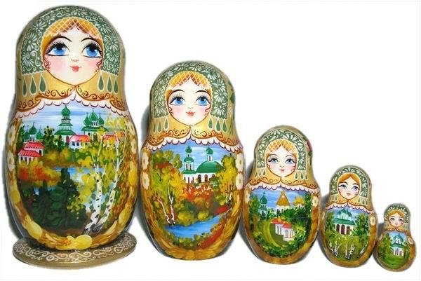 Матрешка зимняя