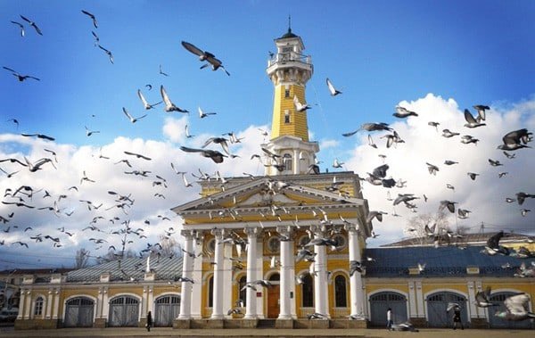 Кострома Волга зимой