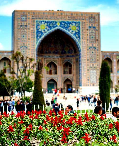 Весна город Ташкент