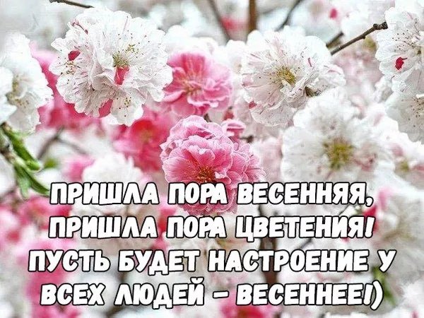 Весна пора любви