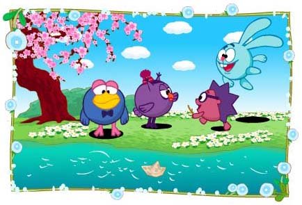 Смешарики весенние