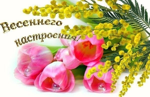 Красивые открытки с весенним настроением