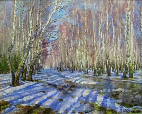 Художник Мельков Юрий Весна