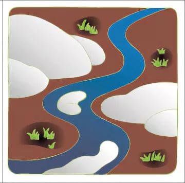 Картина Весна в лесу для детей