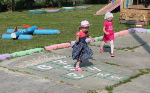 Конкурс детского рисунка на асфальте в ДОУ