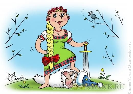 Весенние карикатуры