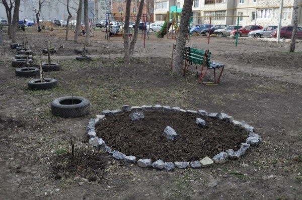 Цветник для детей