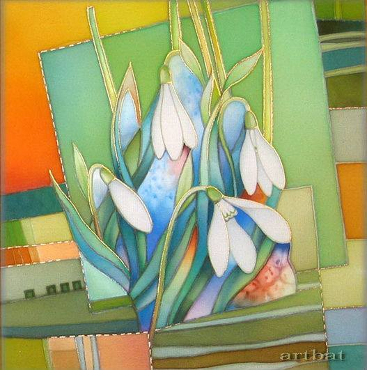 Батик Людмилы вайрейчук