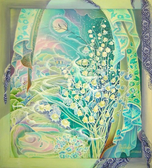 Батик Елены Широковой