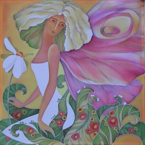 Портрет Лариса Лукаш батик