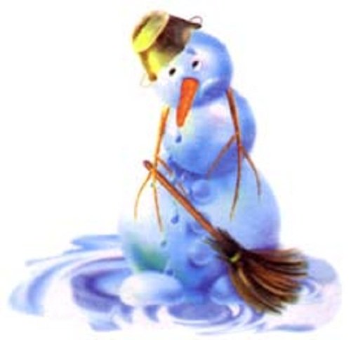 Тающая Снежная баба