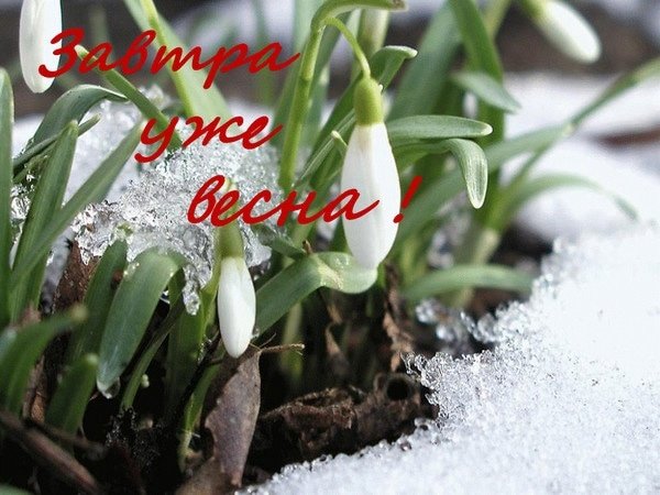 Открытки с последним днем зимы