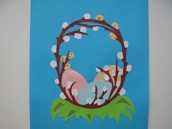 Весенняя аппликация