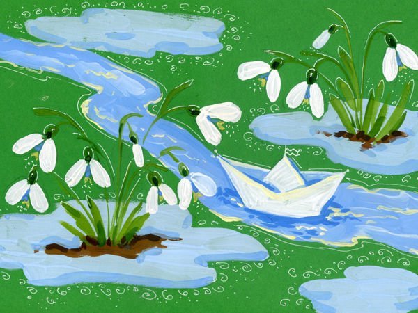 Ранняя Весна для дошкольников