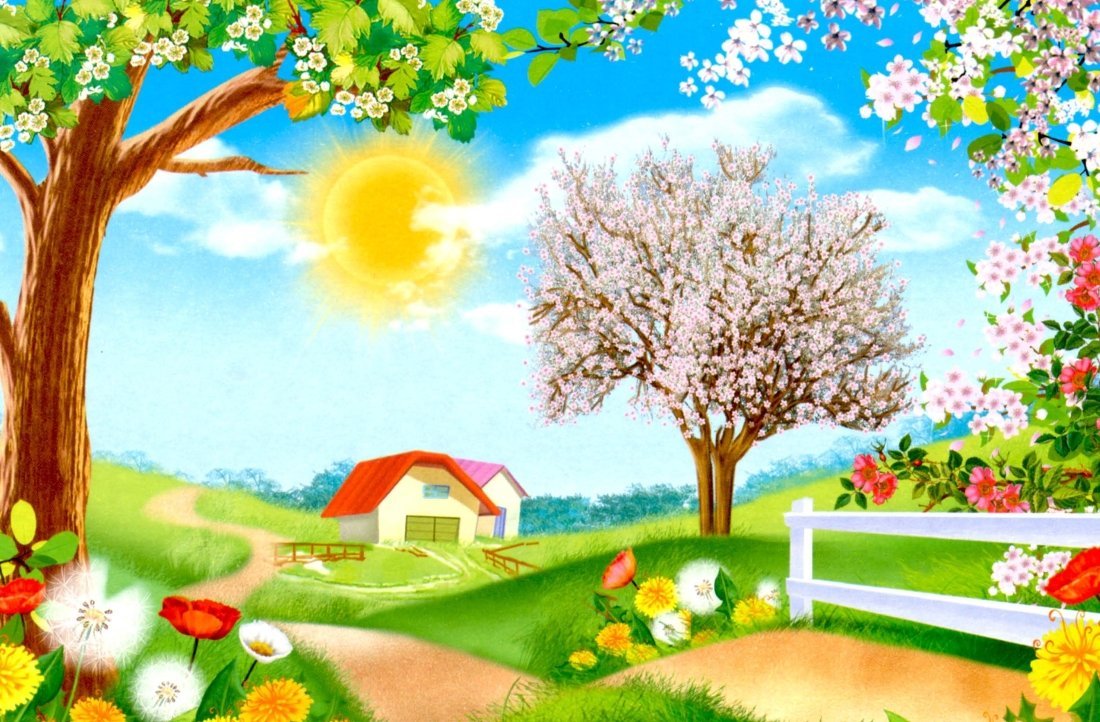 Картинки весна для детей горизонтальные (70 фото) » Картинки и статусы про  окружающий мир вокруг