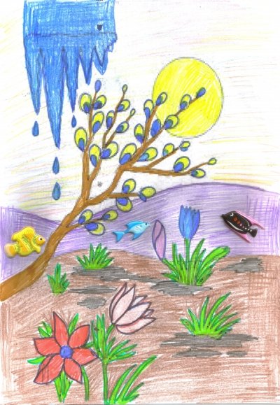 Весенние темы для рисования